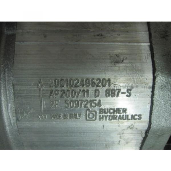 NEW BUCHER HYDRAULICS GEAR PUMP # AP200 / 11D887-S #3 image