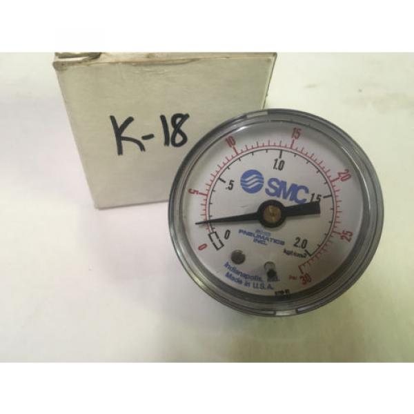 NEW SMC K-18 PRESSURE GAUGE #1 image