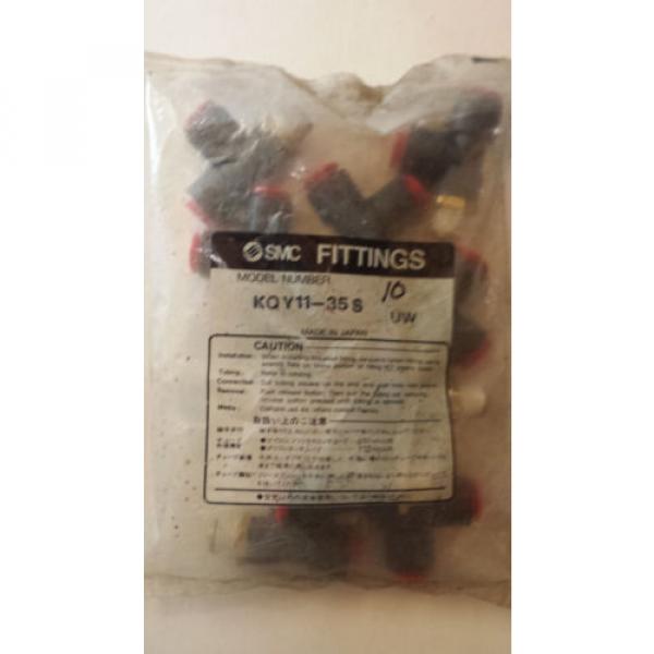 SMC FITTINGS KQV11-35S NEW (BAG OF 10) #1 image