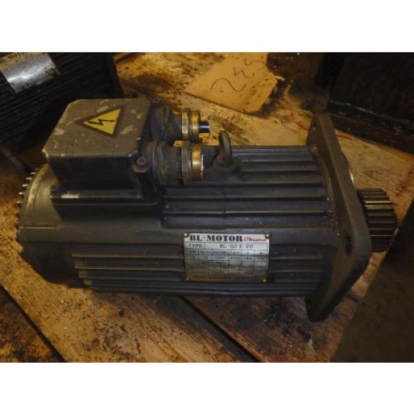 OKUMA BL MOTOR_BL-80E-20 with Encoder_OKUMA TYPE E_1566 #4 image