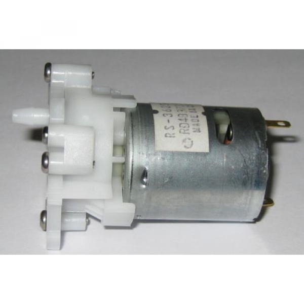 Mabuchi RS-360SH 7.2 VDC Water Pump - 3 to 9 V DC - 11 PSI - 1.3 LPM - 0.3 GPM #1 image