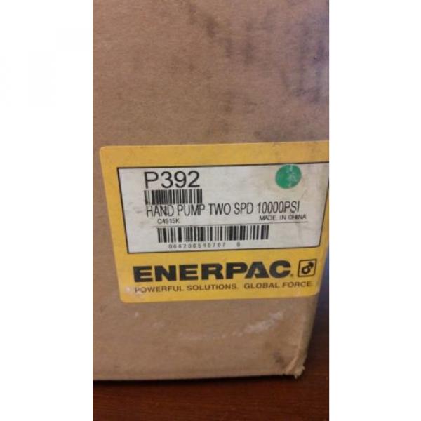 Enerpac P-392 2 Speed Lightweight Hand Pump 10000PSI #1 image