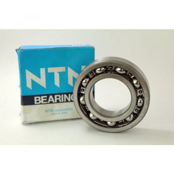 6208 Bearing NTN 40x80x18 mm Open Single Row Deep Groove Ball Tractor Car Opened #1 image