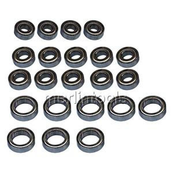 5x11x4, 6x12x4, 10x15x4mm Bearing Set For TAMIYA Model airplane Car Etc. #1 image