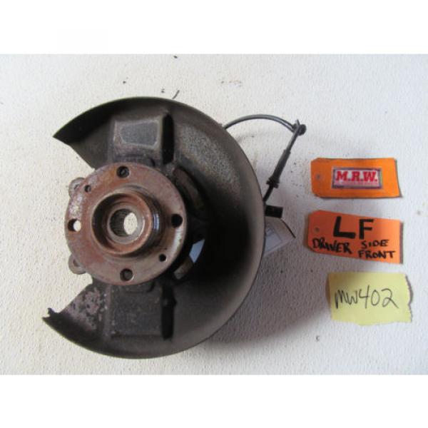 90-98 SAAB 9000 LEFT FRONT SPINDLE KNUCKLE HUB WHEEL BEARING DRIVER L LH LF CAR #1 image