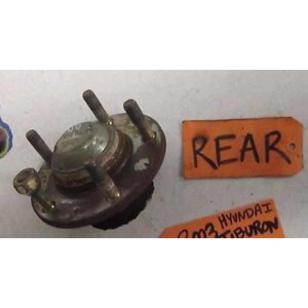 03 TIBURON REAR HUB WHEEL BEARING CAR BACK WITH OUT ABS OEM LR RR THRU 10-14-02 #1 image