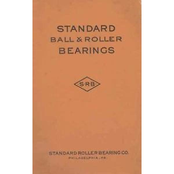 1909 Standard Roller Bearing Co Brochure #24 Automobile 139308-D9OSZM #1 image