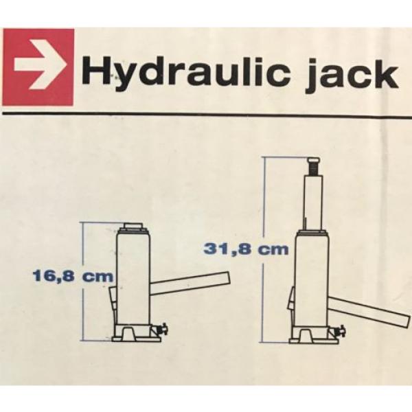 Car + Hydraulic Car Jack 3 Tons Stamp Jack Lifter lifts up to 12.5 inches #3 image