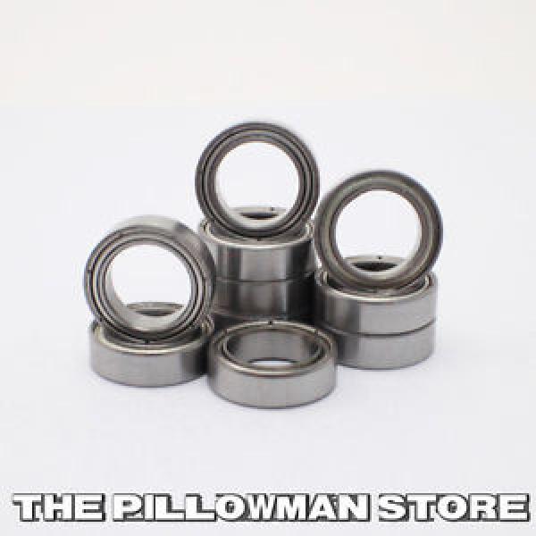 (4pcs.) 8x12x3.5 mm MR128zz BB1280 Metal Ball Bearing for Tamiya RC Car Truck #1 image