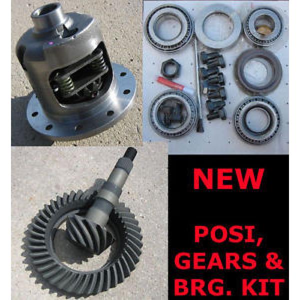 GM 8.875&#034; 12-Bolt Chevy CAR - 3.55 Ring &amp; Pinion - 30 Spline Posi - Bearing PKG #1 image