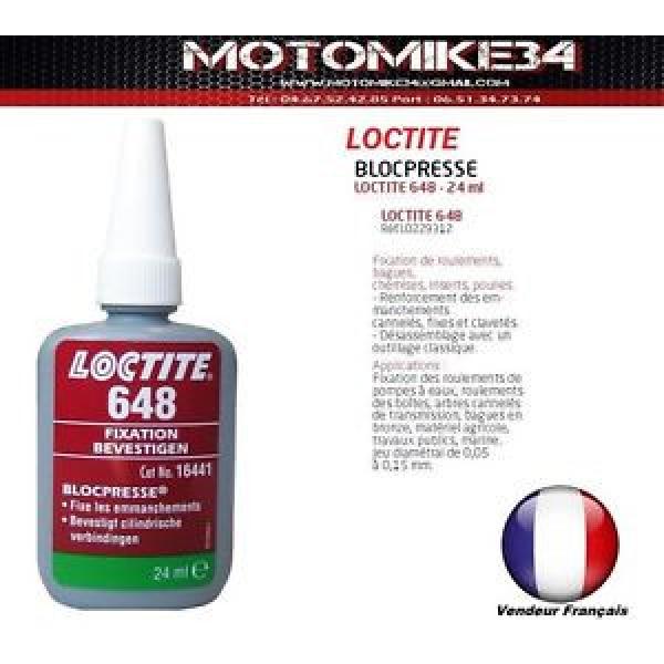 LOCTITE Glue ROLLING BLOCK PRESS Fixed bearings 648 24 ml car / moto #1 image