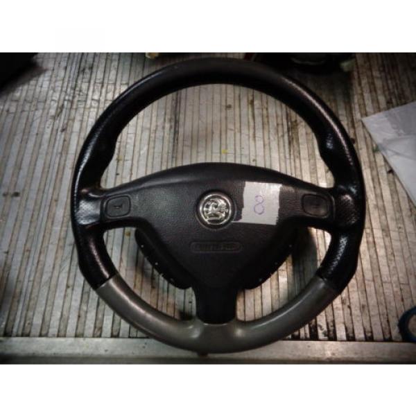 ASTRA GSI GREY / BLACK LEATHER STEERING WHEEL &amp; AIRBAG,FULL CAR BREAKING #1 image