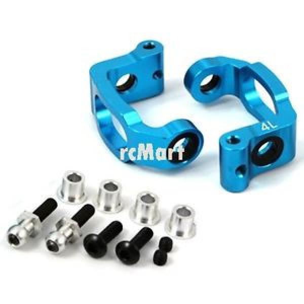 Yeah Racing Aluminum Bearing C-Hub 4 Deg. Blue Tamiya TA05IFS Car #TA05IFS-005BU #1 image