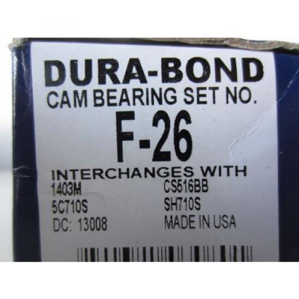 F-26 Cam Bearing Set Ford Car Truck Van SUV 351c 351m 400 V8 1970-82 SH710S 1403 #1 image