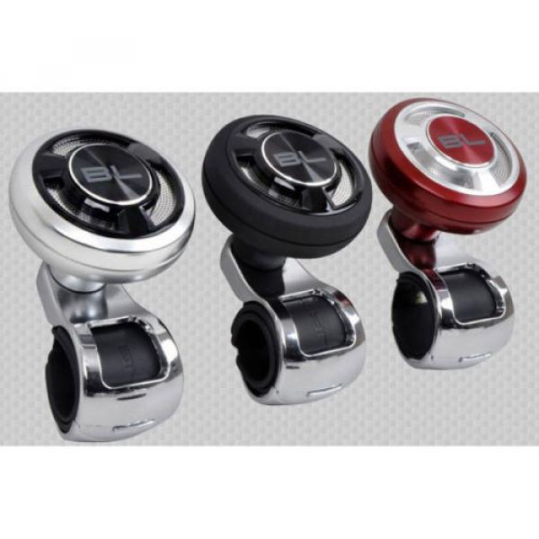 Car Power Handle Steering Wheel Knob Suicide Spinner with Ball bearing Silver #2 image