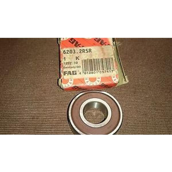 NOS FAG 6203.2RSR  CAR GEARBOX BEARING #1 image