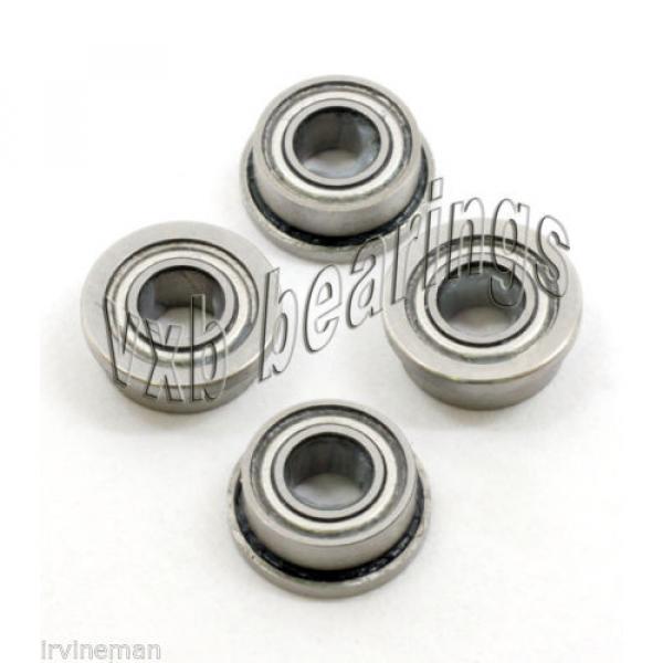 4 Slot Car 1/8&#034;Axle Flanged Ceramic Bearing Slotcar #5 image