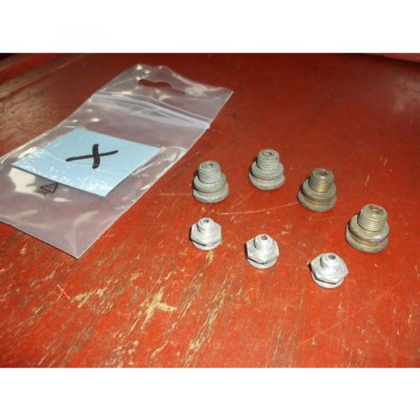 VINTAGE CAR MOTORCYCLE LORRY BEARING OILERS UNUSED X7 VARIOUS #2 image