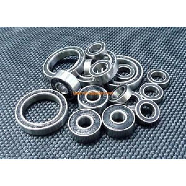 [BLACK] Rubber Sealed Ball Bearing Bearings Set FOR DURATRAX DELPHI INDY CAR #1 image