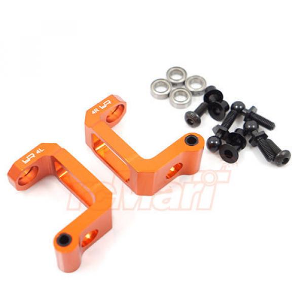 Yeah Racing Ball Bearing Aluminum C-Hub HPI RS4 Sport3 Orange RC Car #RSS3-003OR #1 image