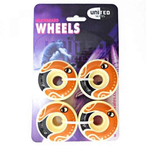 CAR BOOT WHOLESALE SKATE WHEELS FITS ALL SKATEBOARD TRUCKS BEARINGS 56MM 92A #1 image