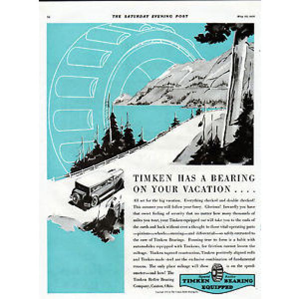 1931 Timken Roller Bearings car ad -82 year old ad---\937 #1 image