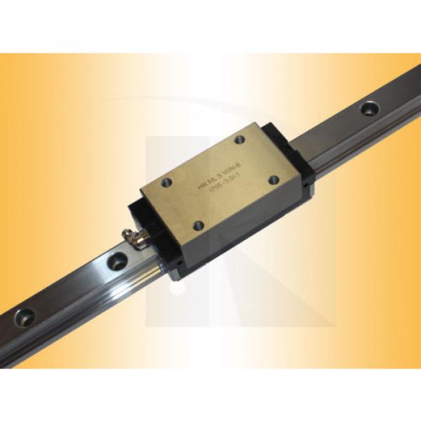 Linear guide - Recirculating ball bearing guide - HRC20 ML V1 (rail + car) #3 image