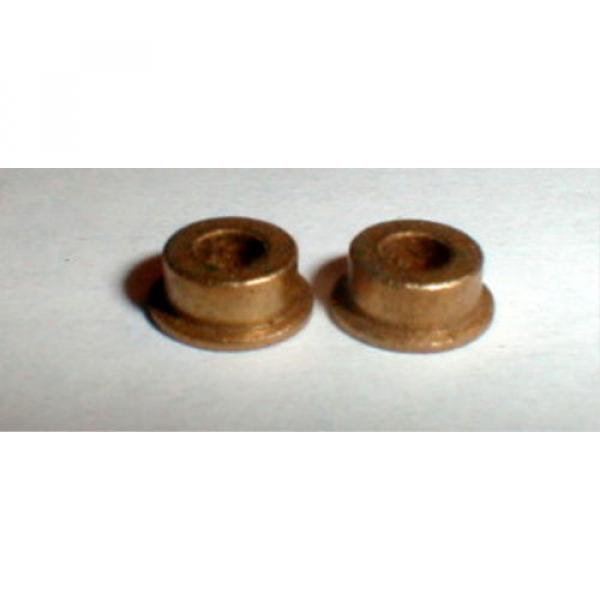 Vintage 1960&#039;s 4 Original Brass Bearings for 1/8&#034; Axle #63 BUZCO NOS Slot Car #1 image