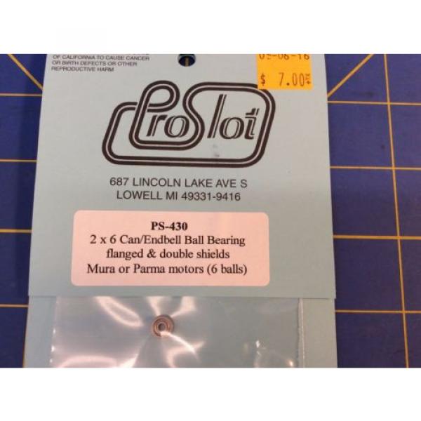 Proslot PS-430 2MM X 6MM Slot Car MotorBall Bearings MidAmerica Naperville #1 image