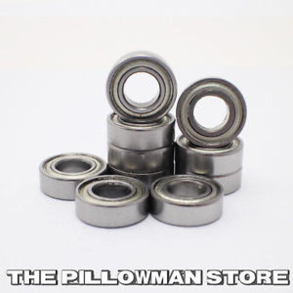 (4pcs.) 6x12x4 mm MR126zz BB1260 Metal Ball Bearing for Tamiya RC Car Truck #1 image