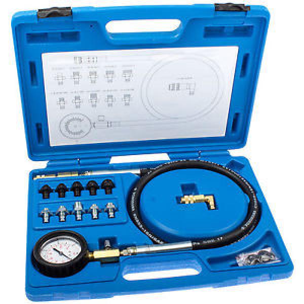 Oil pressure Gauge Tester Car Motor meter testing Auto Tool Set #1 image