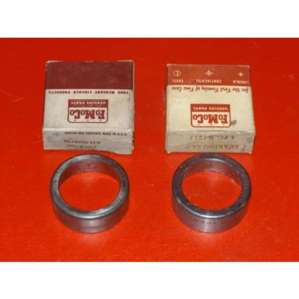 NOS 1928-1948 Ford Car Truck front wheel outer bearing cups B-1217 1929 1930 31 #2 image