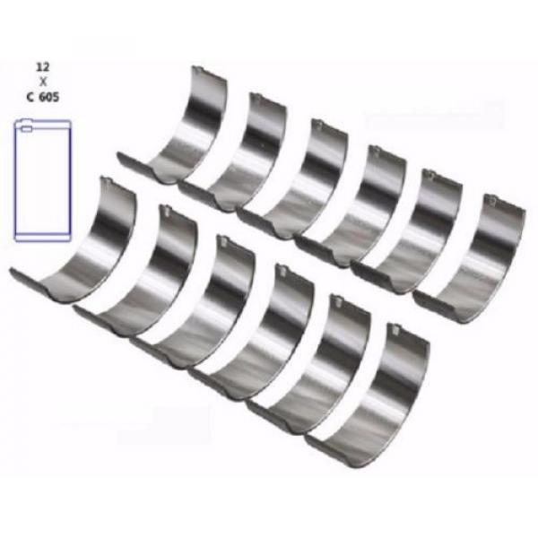 1985-1989 Chevy GM Car 173 2.8L OHV V6 Lrg. Diameter Mains - MAIN &amp; ROD BEARINGS #2 image