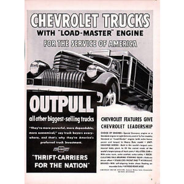 1941 Chevrolet Truck ad ----Load-Master Engine, Ball Bearing Steering    --j614 #1 image