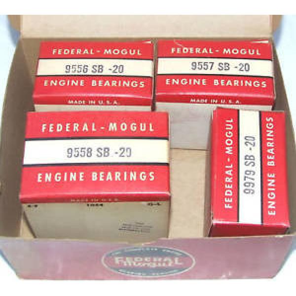 MAIN BEARING SET 1940-47 CHEVROLET CAR AND TRUCK (.020) #1 image