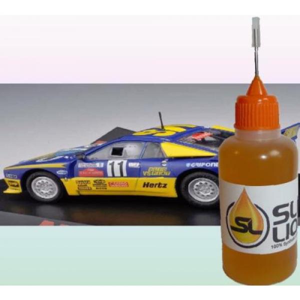 BEST Synthetic Slot Car Oil For Ninco Slick Liquid Lube Bearings Hobby Cars #1 image