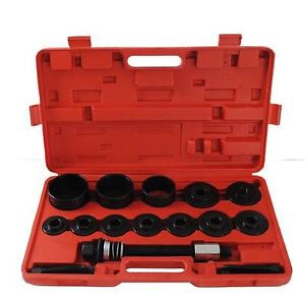 17PC FRONT CAR WHEEL BEARING REMOVAL/INSTALLATION TOOL KIT GARAGE/MECHANIC SET #1 image