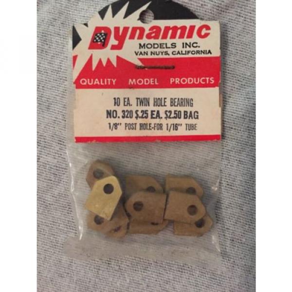 NOS Slot Car Dynamic Models Twin Hole Bearing #320 #1 image