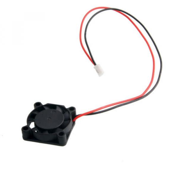 RC Model Car Bearing Sleeve Brushless DC Fan Cooling DC 12V 0.08A 25*25*7mm 2P #4 image