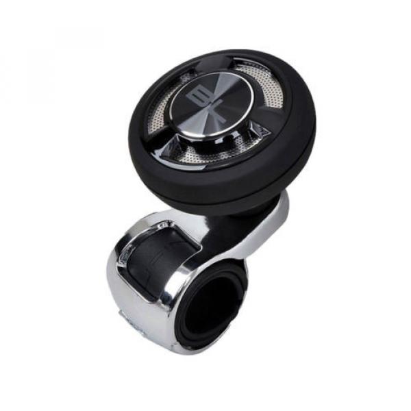 Car Power Handle Steering Wheel Knob Suicide Spinner with Ball bearing Black #1 image