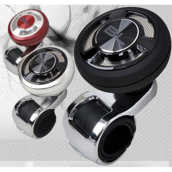 Car Power Handle Steering Wheel Knob Suicide Spinner with Ball bearing Black #2 image