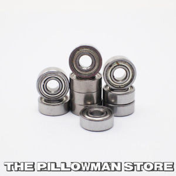 (10pcs.) 3x8x3 mm MR83zz Metal Ball Bearing for Tamiya RC Car Truck #1 image