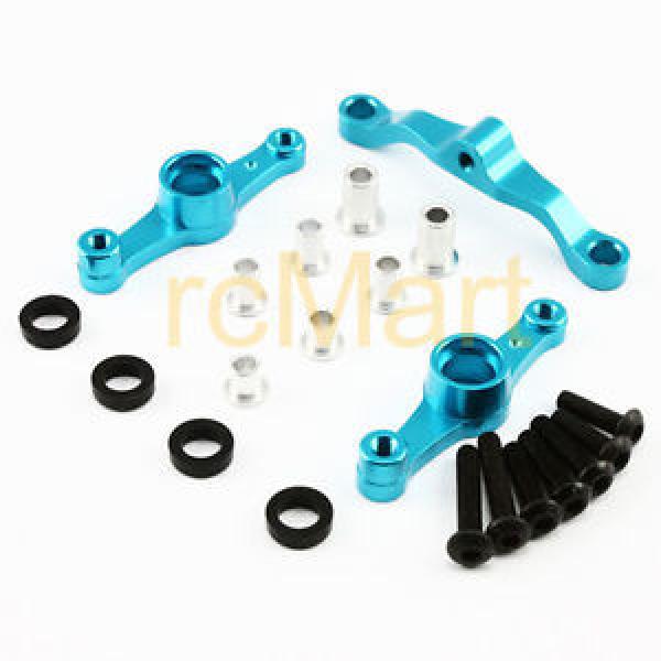 Yeah Racing Aluminum Bearing Steering Set Blue Tamiya TT-01E RC Car #TT01E-042BU #1 image