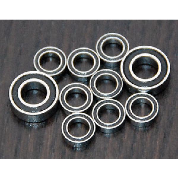 (10pcs) DURATRAX DELPHI INDY CAR Rubber Sealed Ball Bearing Set #1 image