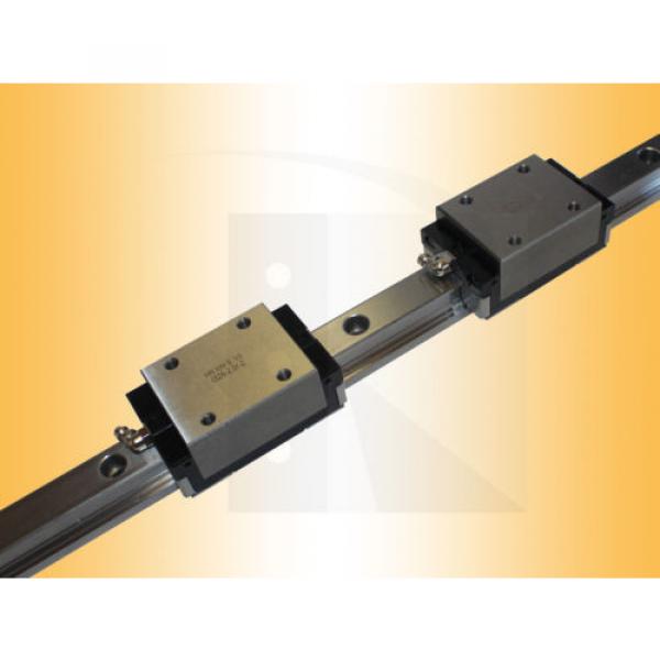 Linear Guide - Recirculating ball bearing - HRC15-MN-S (rail + car) - #3 image