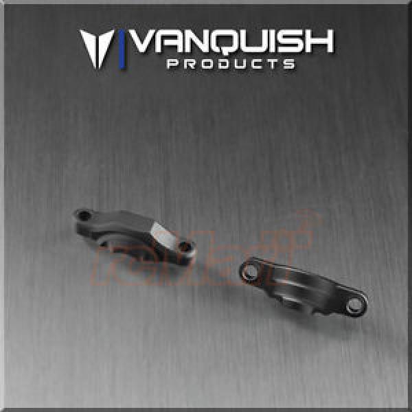 Vanquish Aluminum OCP Axle Bearing Caps Grey Anodized Axial Wraith Car #VPS04745 #1 image
