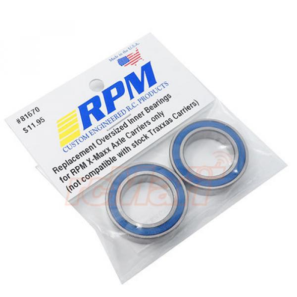 RPM Replacement Oversized Inner Bearings Traxxas X-Maxx Axle Carriers Car #81670 #2 image