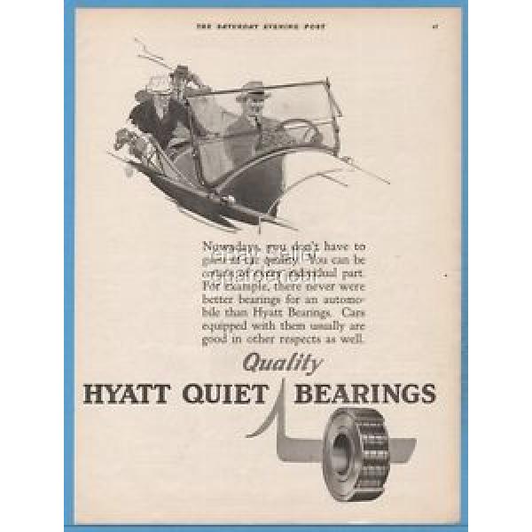 1922 Hyatt Roller Bearings Harrison NJ General Motors Golf Vintage Car Parts Ad #1 image