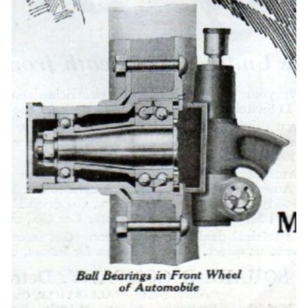 1919 Ball Bearings Ad -New Departure Mfg Co. Automobile Bearings --t543 #2 image