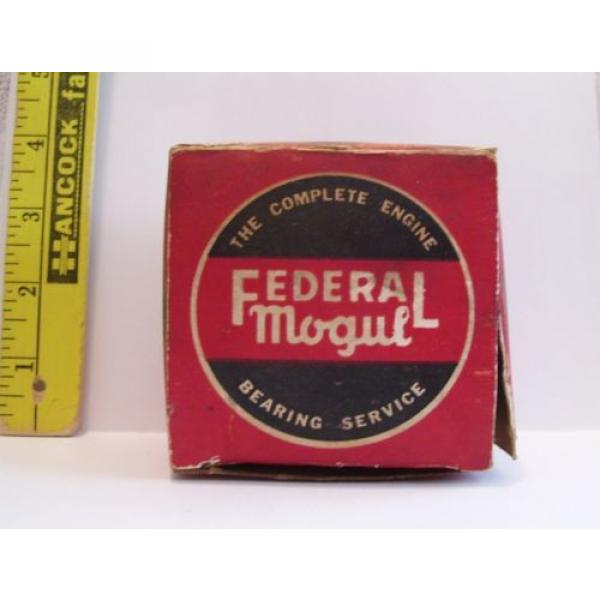 VINTAGE FEDERAL MOGAL ENGINE BEARINGS WITH BOX CAR PART 9896 SB 2 #1 image